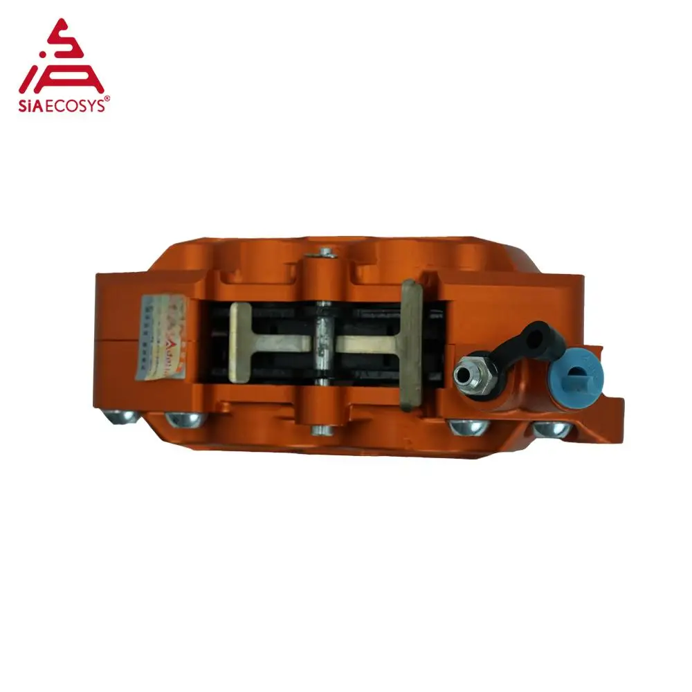 Adelin ADL-7R Universal 4 Piston CNC Aluminum Alloy Hydraulic Brake Calipers for Motorcycle - Durable Performance Braking System