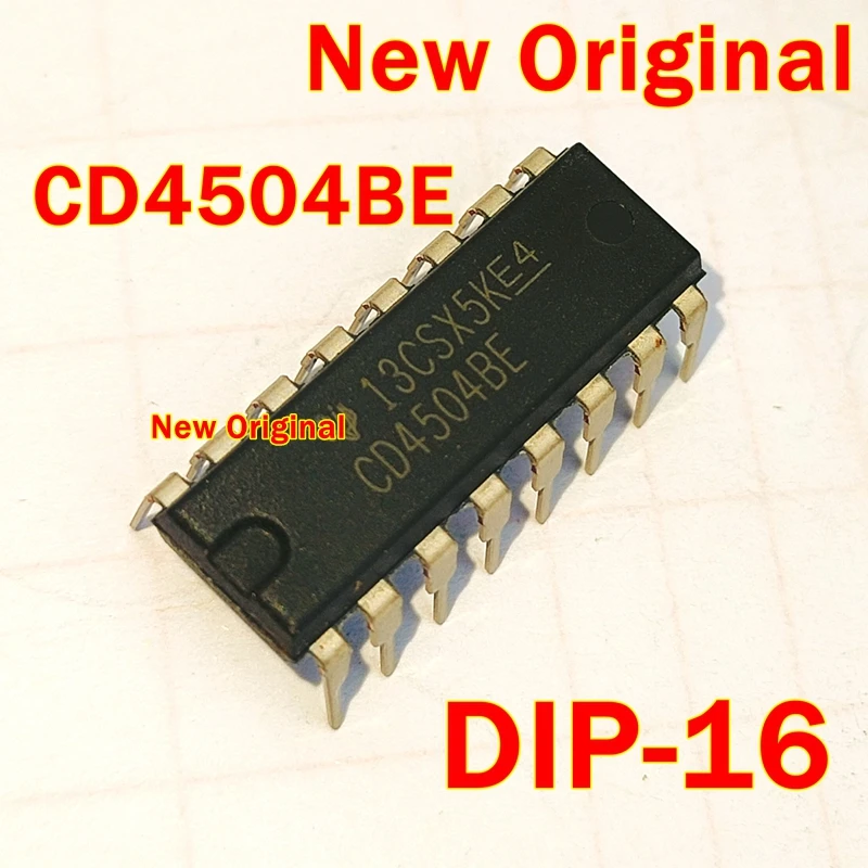 

1pcs to 100pcs CD4504BE DIP-16 New Original HEX TTL/CMOS TO CMOS TRANSLATOR, PDIP16