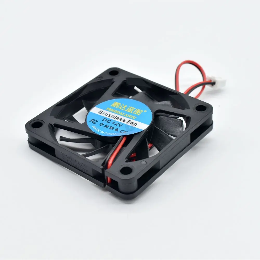 3D printer Micro Cooling Fan 12V Single Ball Oil Bearing Bearing Fan Ultra Silent Small Fan LT00107