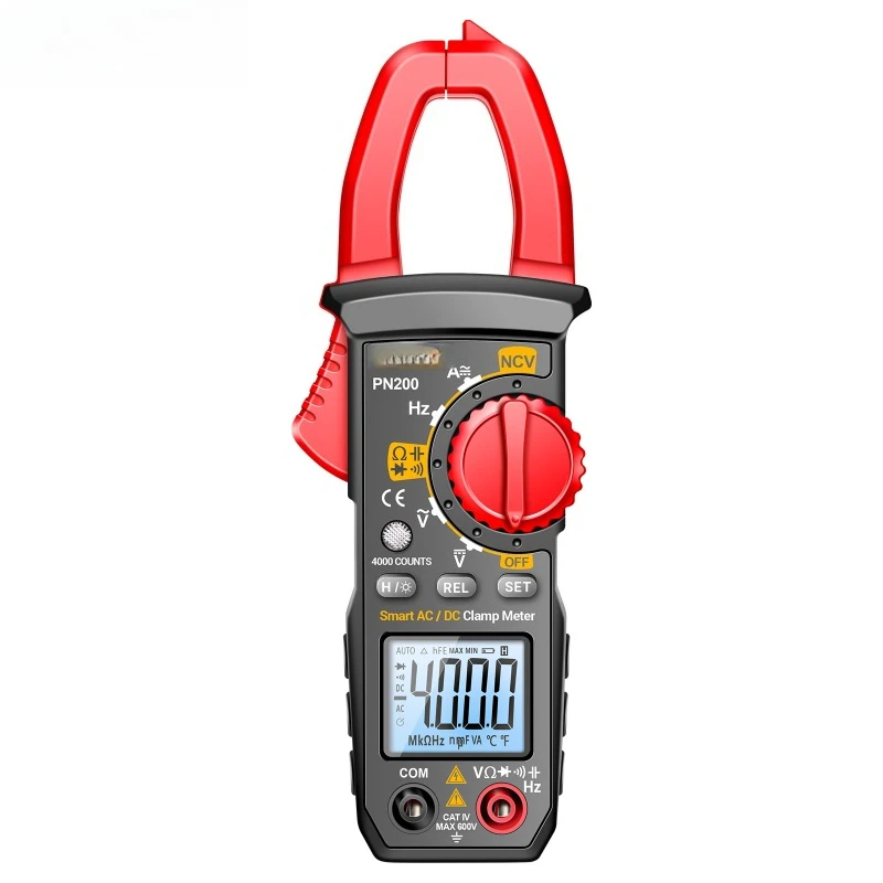 Digital Clamp Meter, DC/AC, Current, Counting, Multifunction Multimeter, Ammeter, Voltage Tester