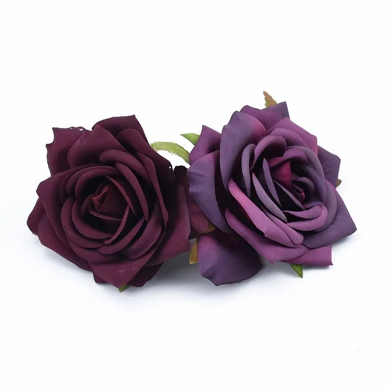 5/10 Stück 8 cm europäische Rosen Kopf Hochzeit dekorative Blumen Wand Braut Zubehör Ausverkauf künstliche Blumen Großhandel – Detail 15