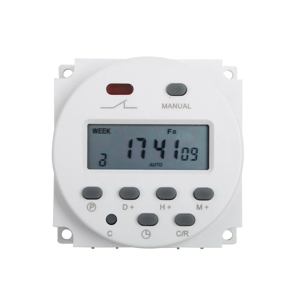 Digital time switch LCD Power Timer CN101A DHC15 THC-101A Weekly programmable electronic Timer 12V 24V 110V 220V 8A to 16A