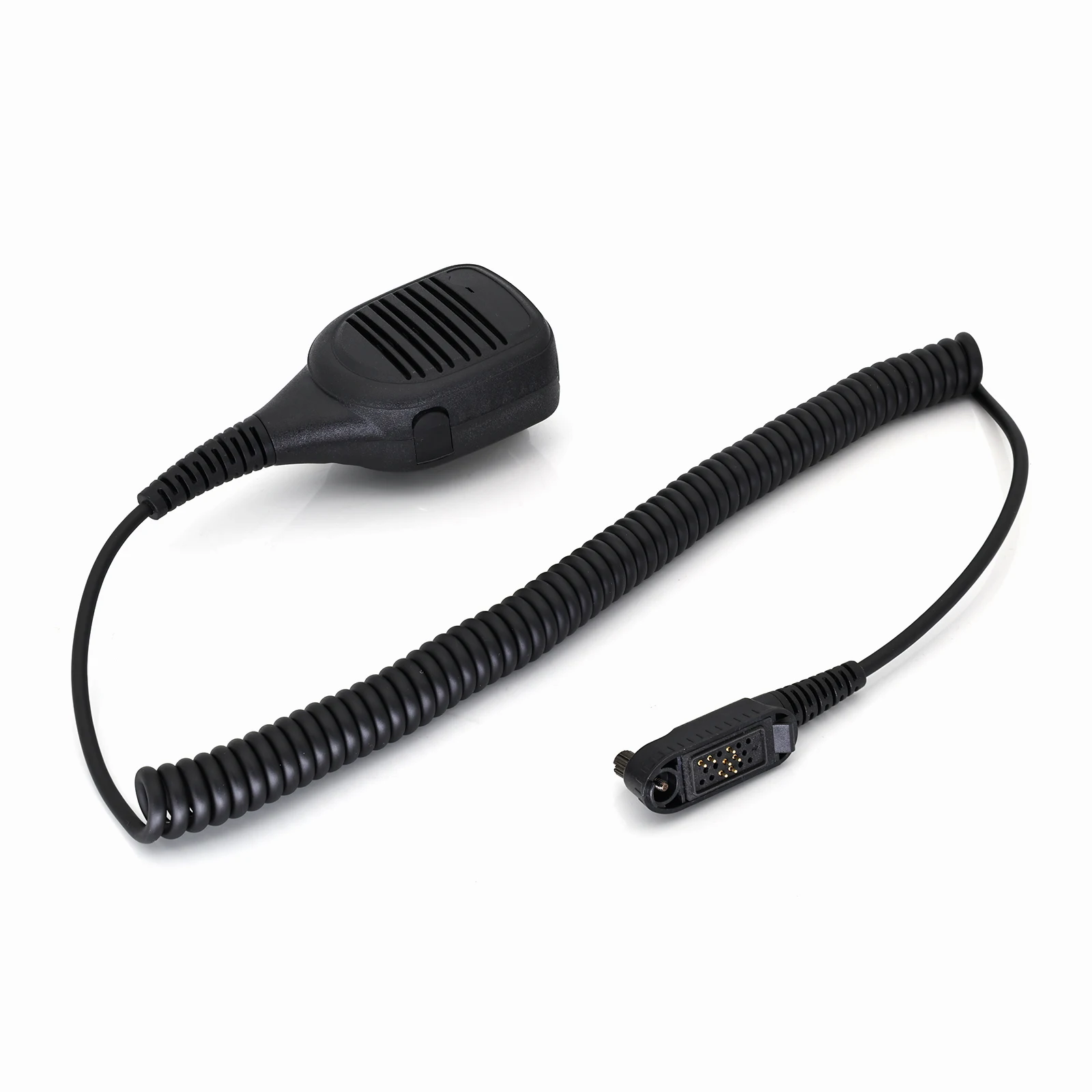 Shoulder Speaker Mic for SHP6035 Radio Handheld PTT Microphone with Rotating Clip for Security Logistics Two Way Radio