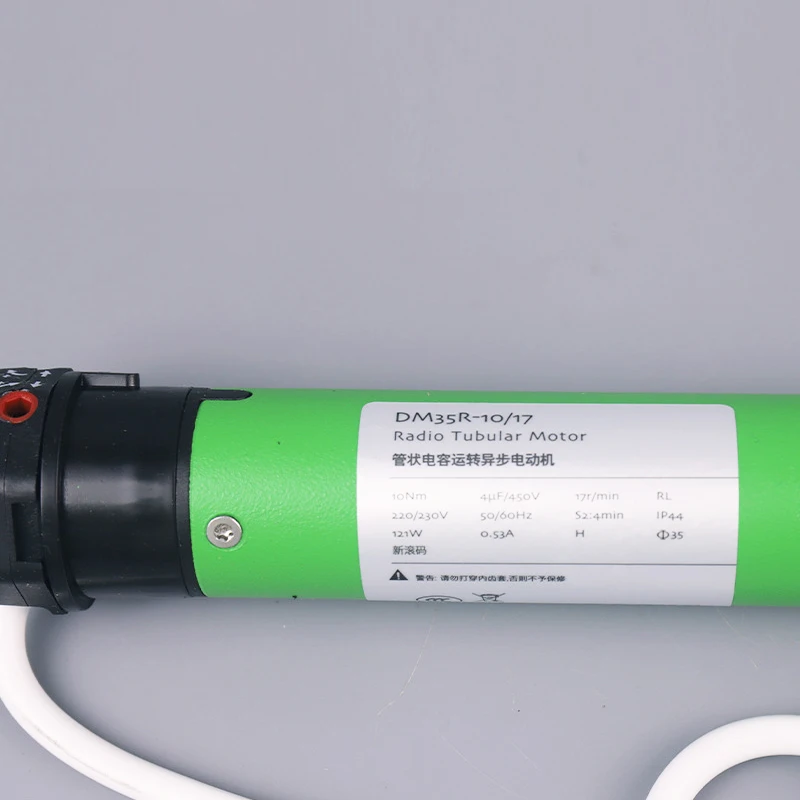 

Интеллектуальный привод для штор Dooya DM35R-10/17, 10 Нм, 121 Вт, радиоуправляемый трубчатый двигатель с плавной регулировкой скорости, версия с динамическим кодом для рулонных штор, 220/230 В