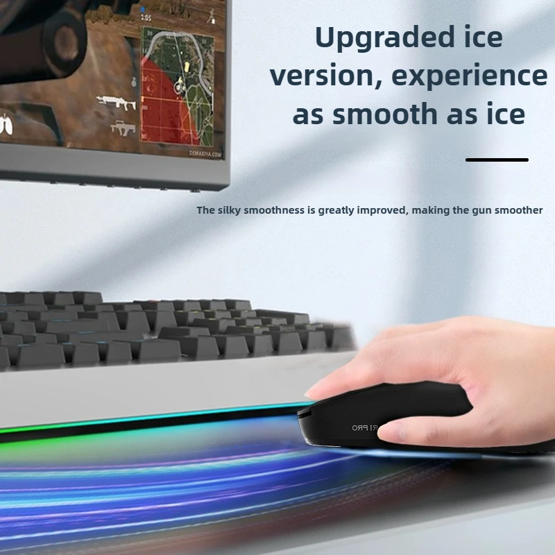 Hochgeschwindigkeits-PTFE-Mausfüße – Smooth Glide und Anti-Verschleiß-Pads für Razer Viper V2 Pro (Gaming-Upgrade)