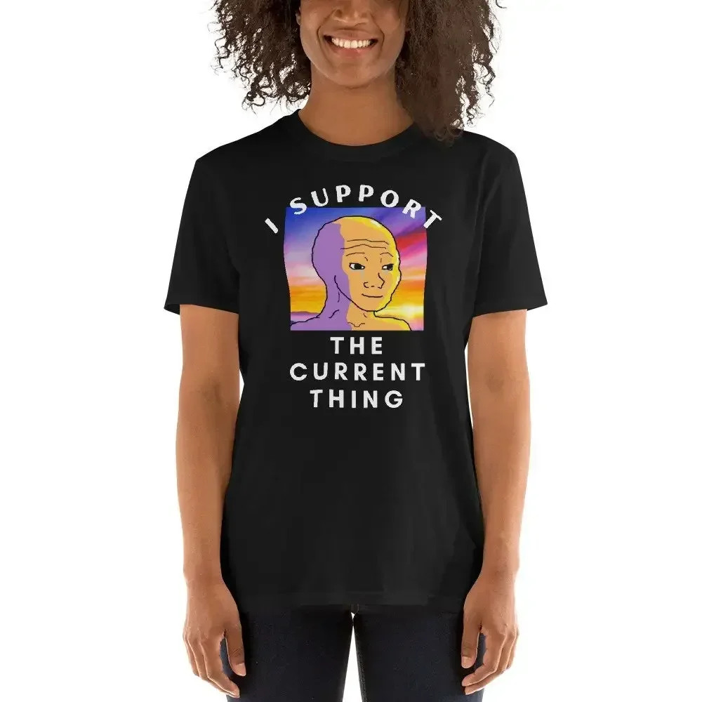 I Support The Current Thing NPC Sheep T Shirt
