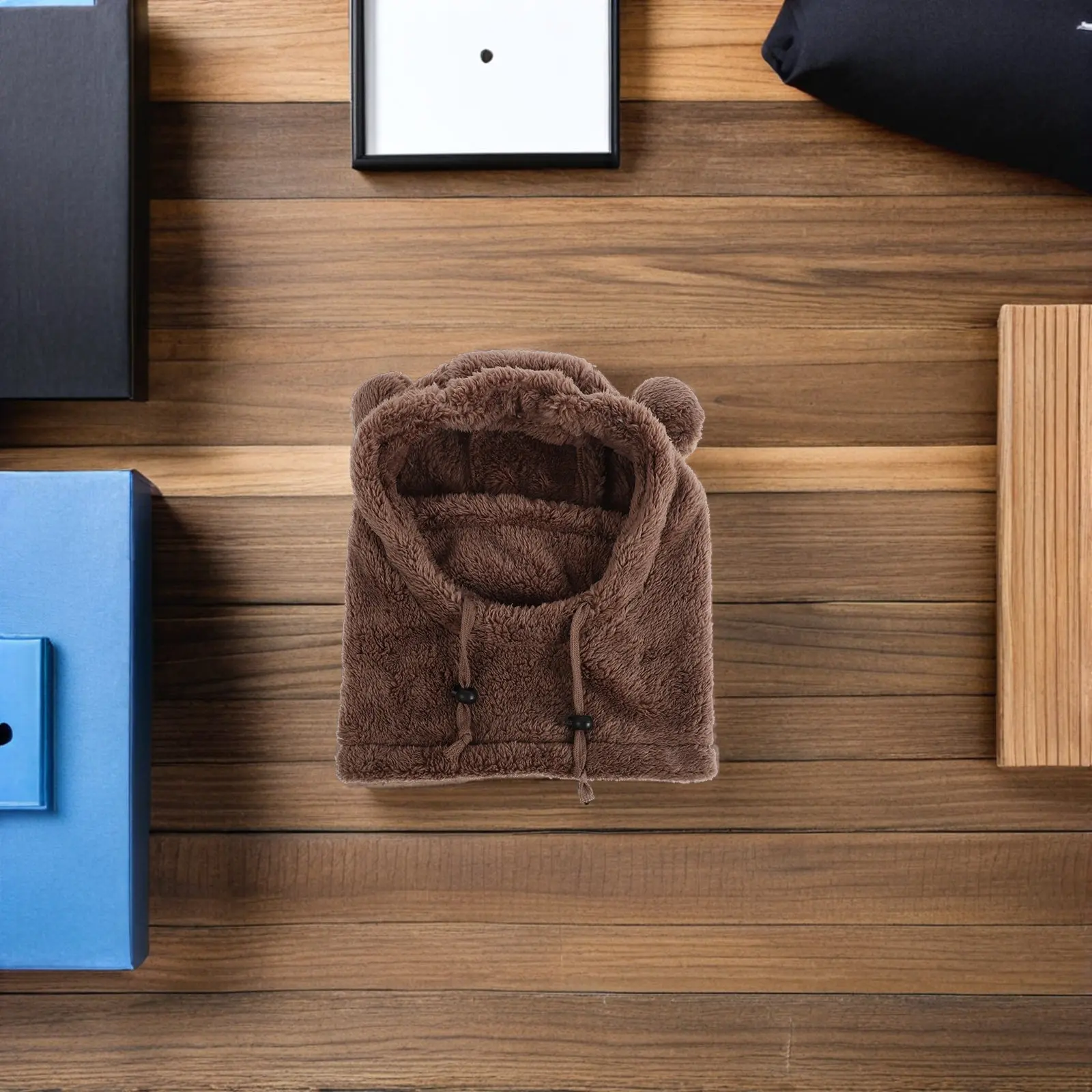 

Girls Balaclava Ski Mask Kids Winter Hat Ears Neck Warmer Fleece Balaclava Snow Accessories Hat and Neck Warmer Kids