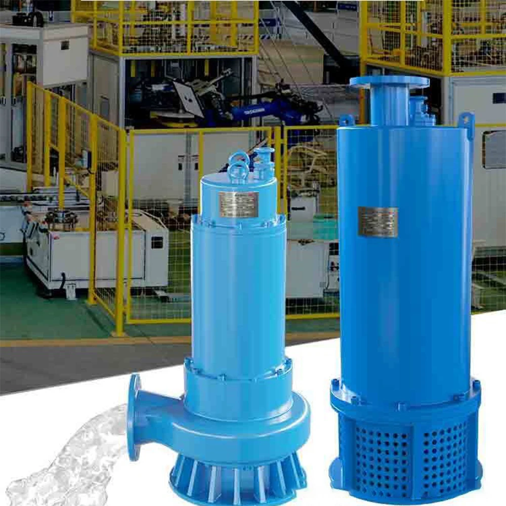 Pompa Pengangkat Lumpur Air Kotor, Pompa Sentrifugal Submersible untuk Pengeringan, Pompa Submersible Limbah 22Kw untuk Dijual