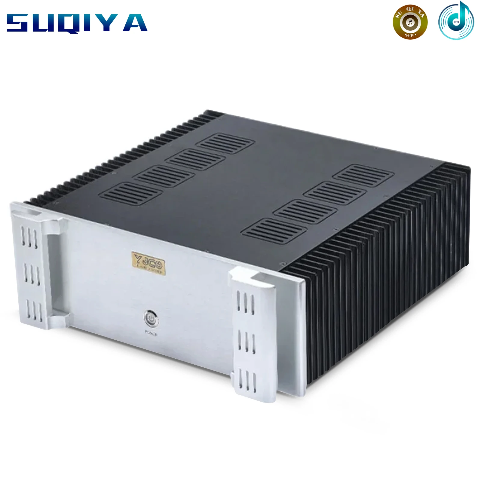 Balanced Single-ended Input HIFI Fever Gold Seal Tube ON MJ15024G / MJ15025G Pure Post Stage Class A Home Audio Amplifier 100W*2