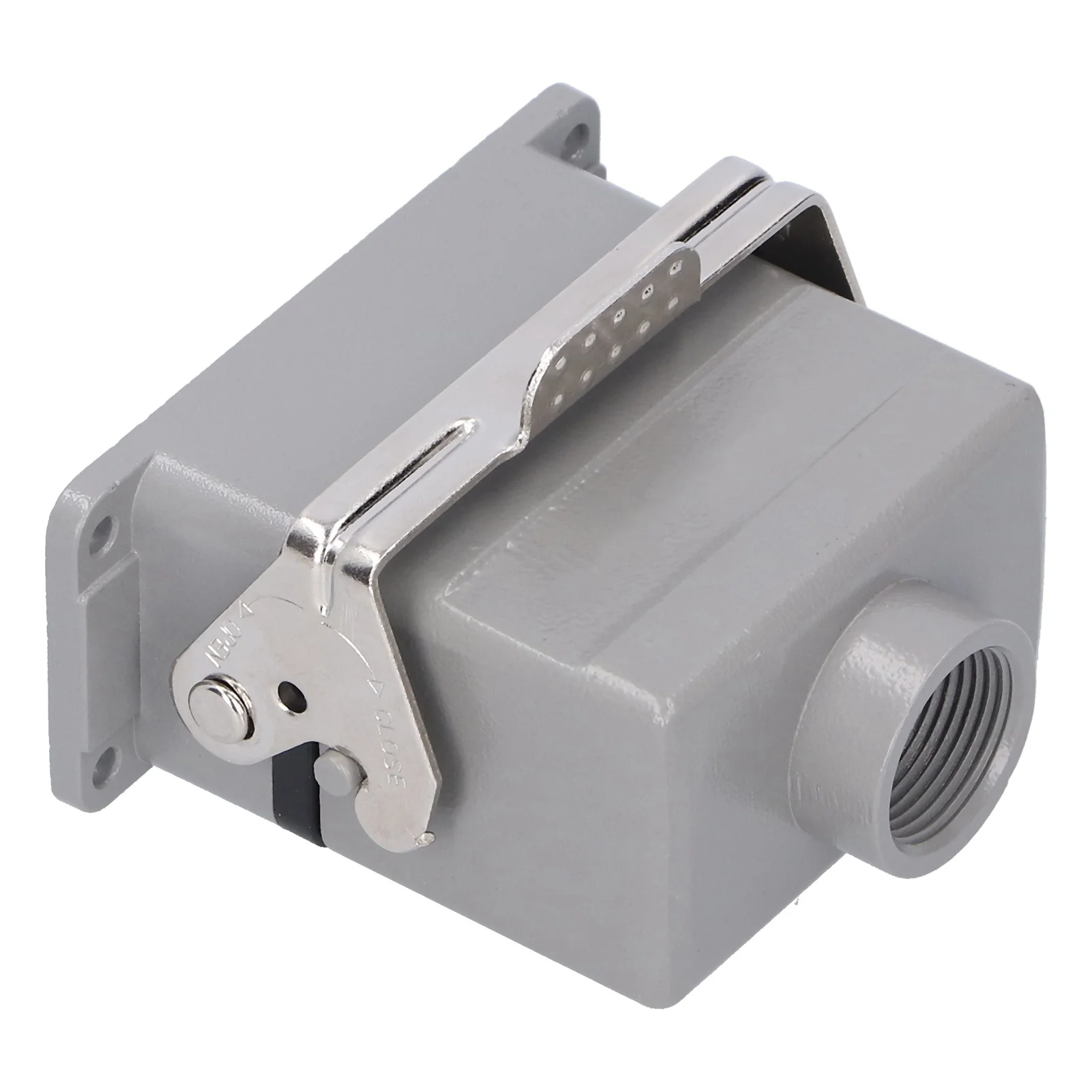 Heavy Duty Connector Rectangular Aviation Connector Plug Single Button 10Pin Industrial Supplies