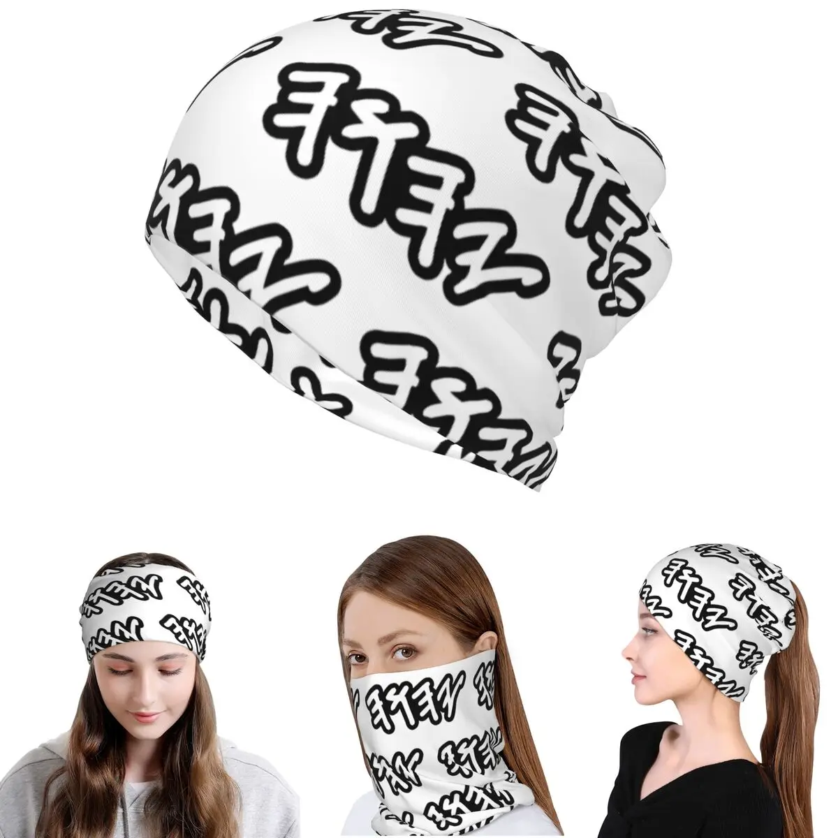 Nombre antiguo en hebreo de Dios Yahuah, bandana, pañuelo para el cuello, bufanda, máscara facial cálida, gorro, unisex, para adultos, invierno