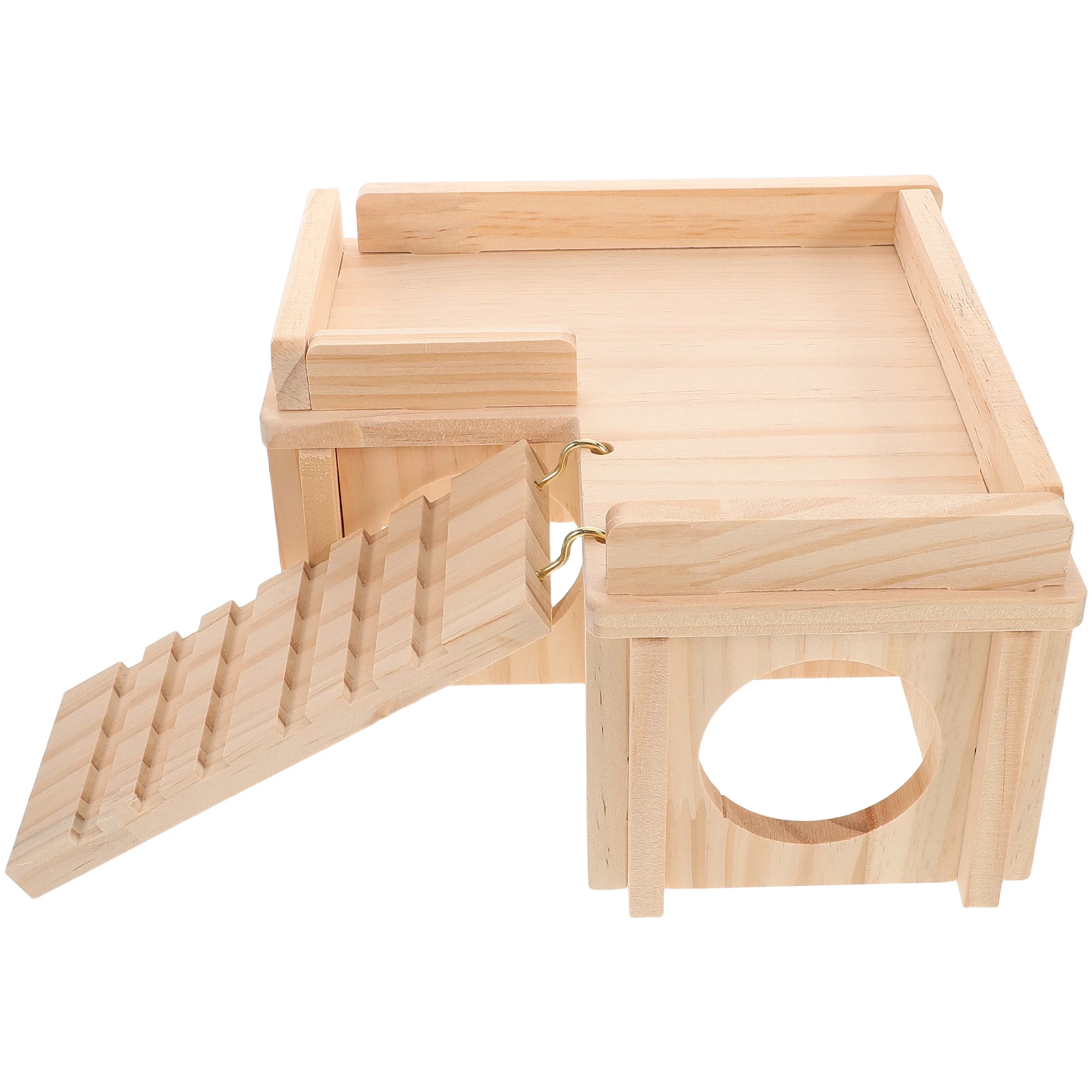

Lizard Habitat Wooden Hideaway Climbing Ramp Basking Platform Reptile Tank Hides Bearded Dragon Cage Accessories Leopard Gecko
