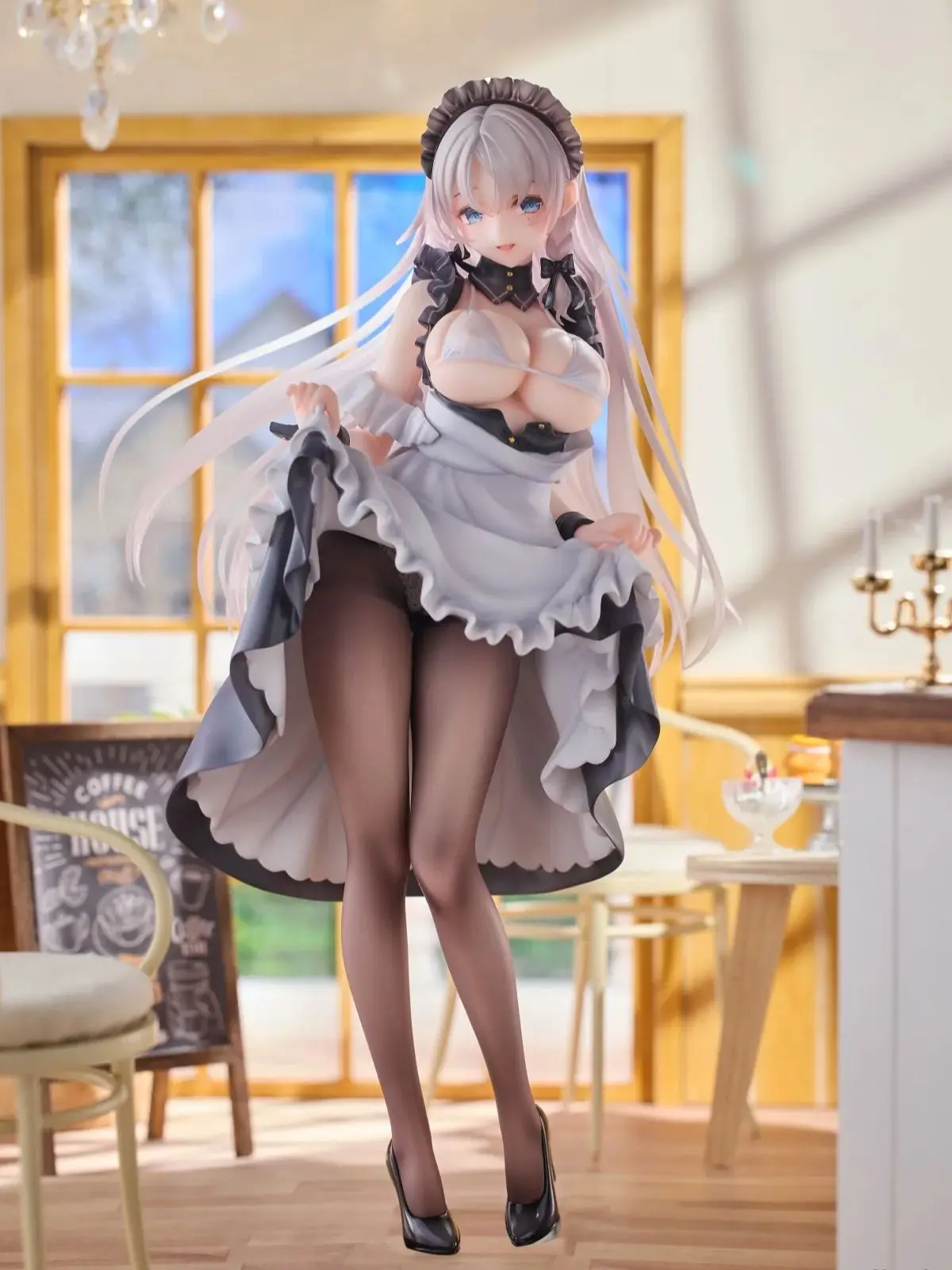 Judai 28cm Original Otherwhere Maid no Oneesan Maid Sister Cynthia PVC Action Figure Model Toys In Stock