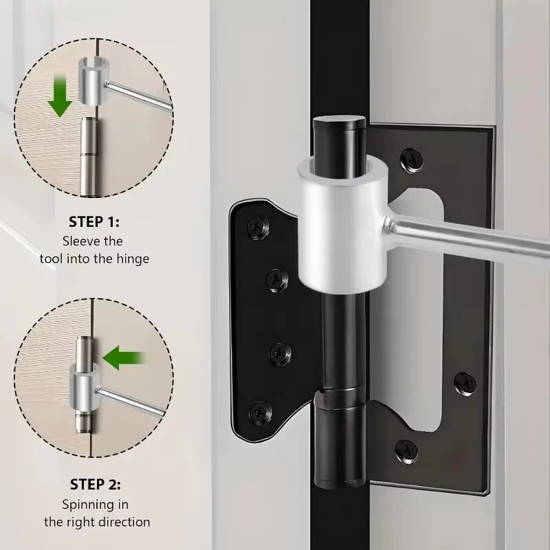 

Double Head Hinge Gaps Adjusting Wrench Adjusting Door Hinge Gap Labor-saving Wrench Repair Hand Tools For Door Cabinet Gaps