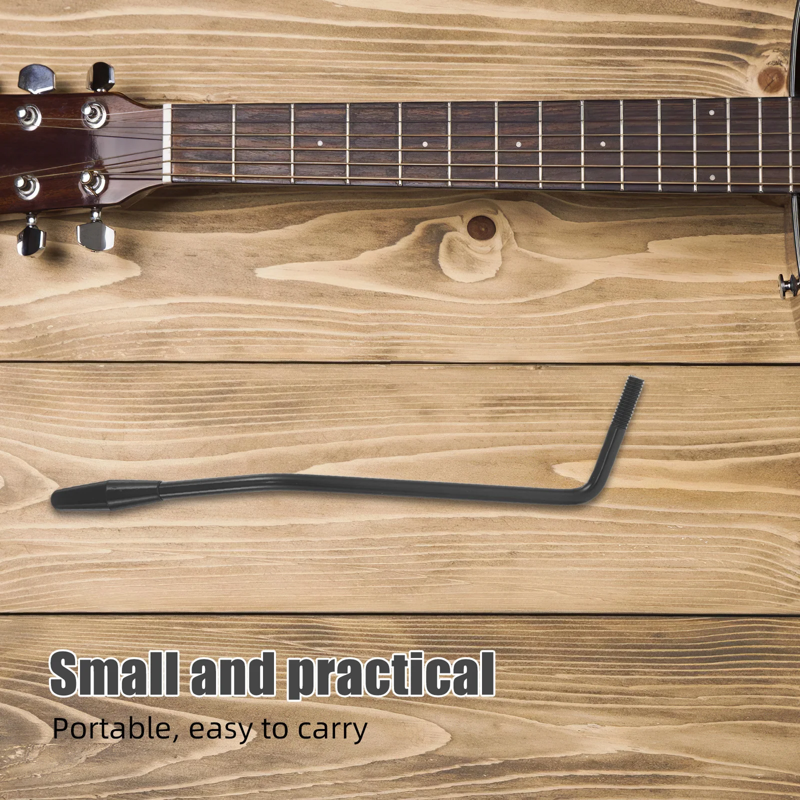 

2Pcs M6 Single Tremolo Arm Guitar Whammy Bar Replacement Threaded Vibrato Arm Guitar Replacement Part Single Vibrato Bridge