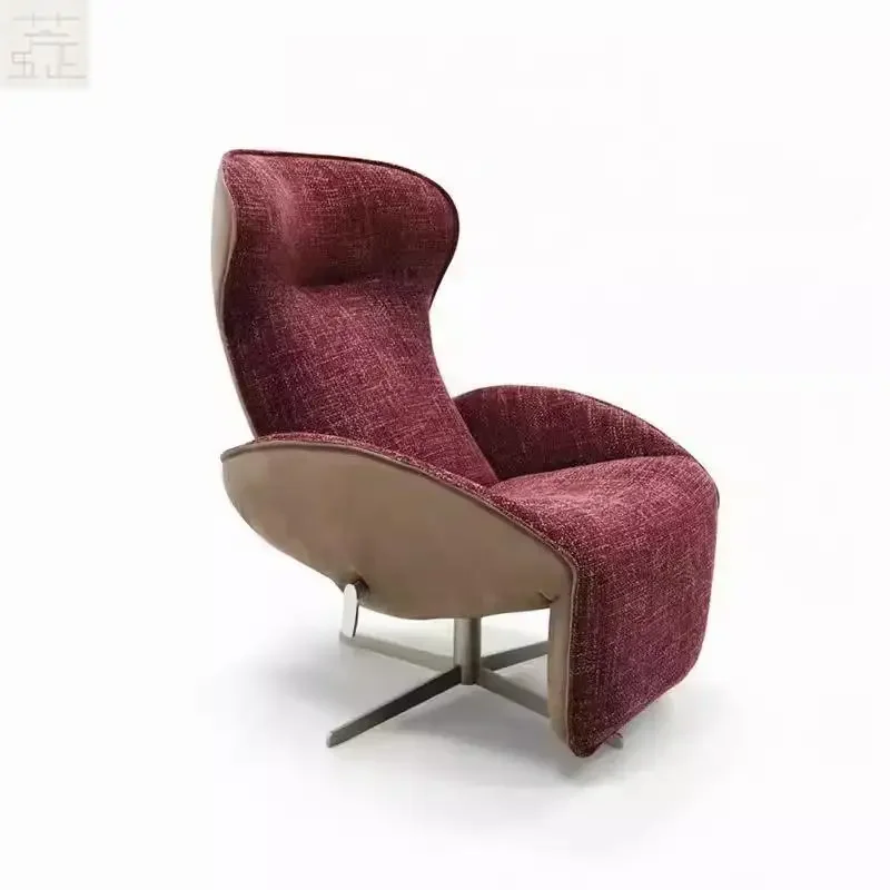 Reclining chair single leisure chair office hotel villa home rotating Internet celebrity sofa chair