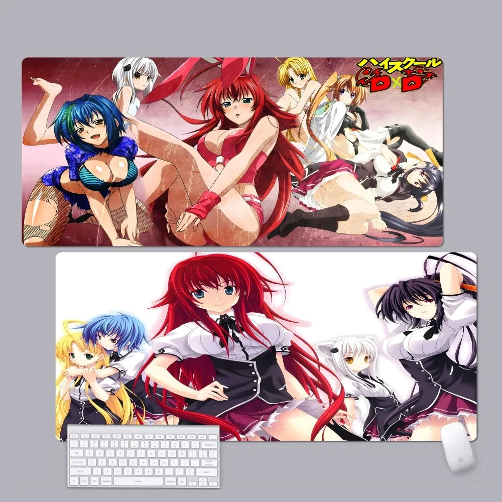 

Anime High School DxD Mousepad Rubber XXL Table Mat Student Mousepad Gamer Computer Keyboard Pad Games Pad for PC Computer Table