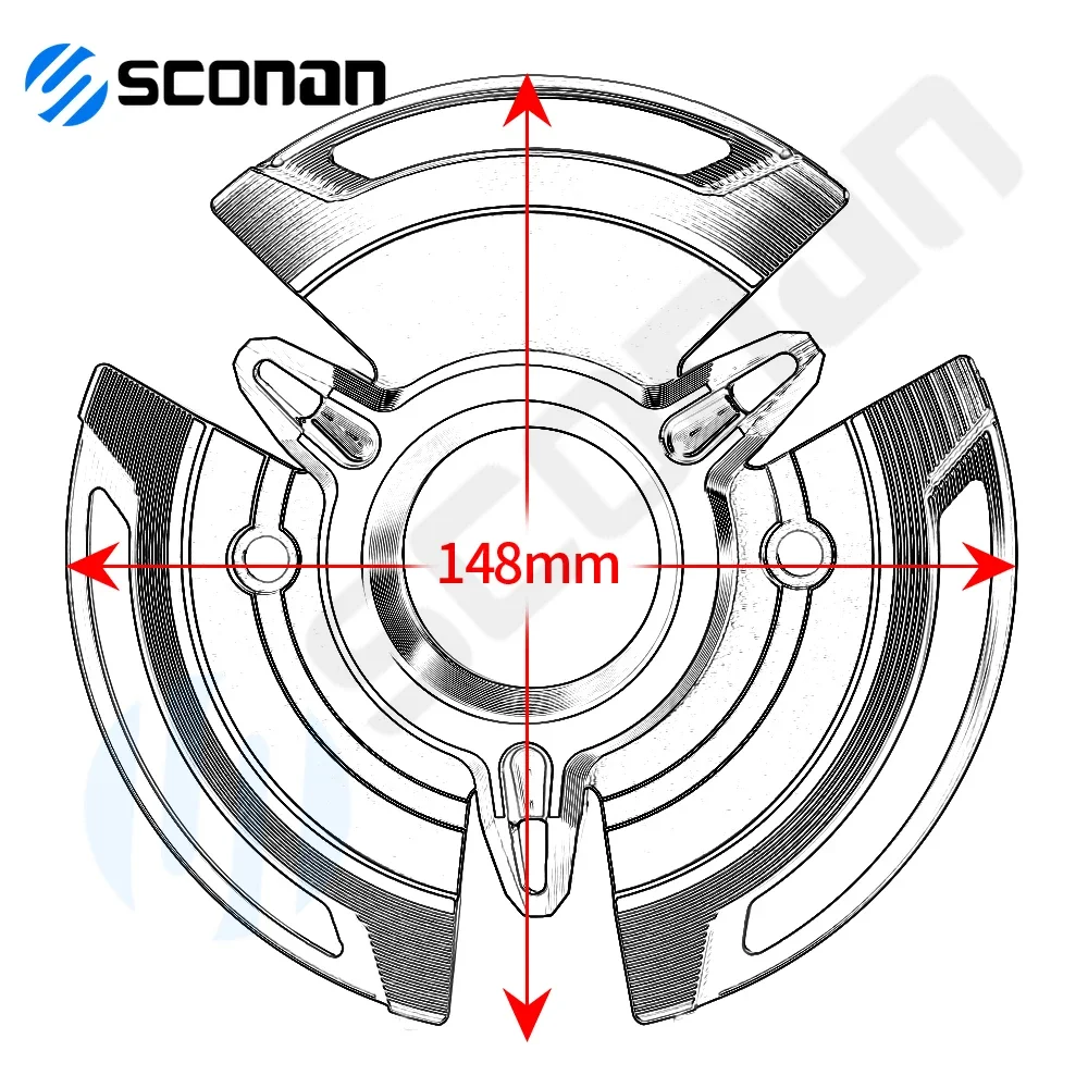 For Yamaha TMAX 530 TMAX560 tmax530 560 TMAX DX 2017 2018 2019 2020 Motorcycle Accessories Engine Stator Cover Protection Guard