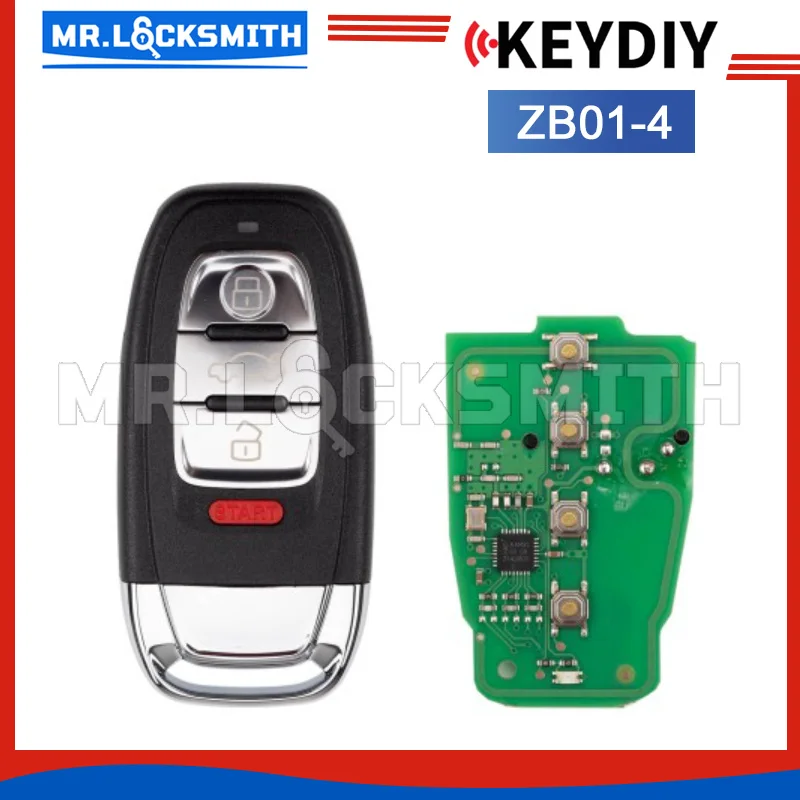 MRLOCKSMITH KEYDIY KD ZB01 ZB01-4 Smart Remote Key for Keyless Entry Systems