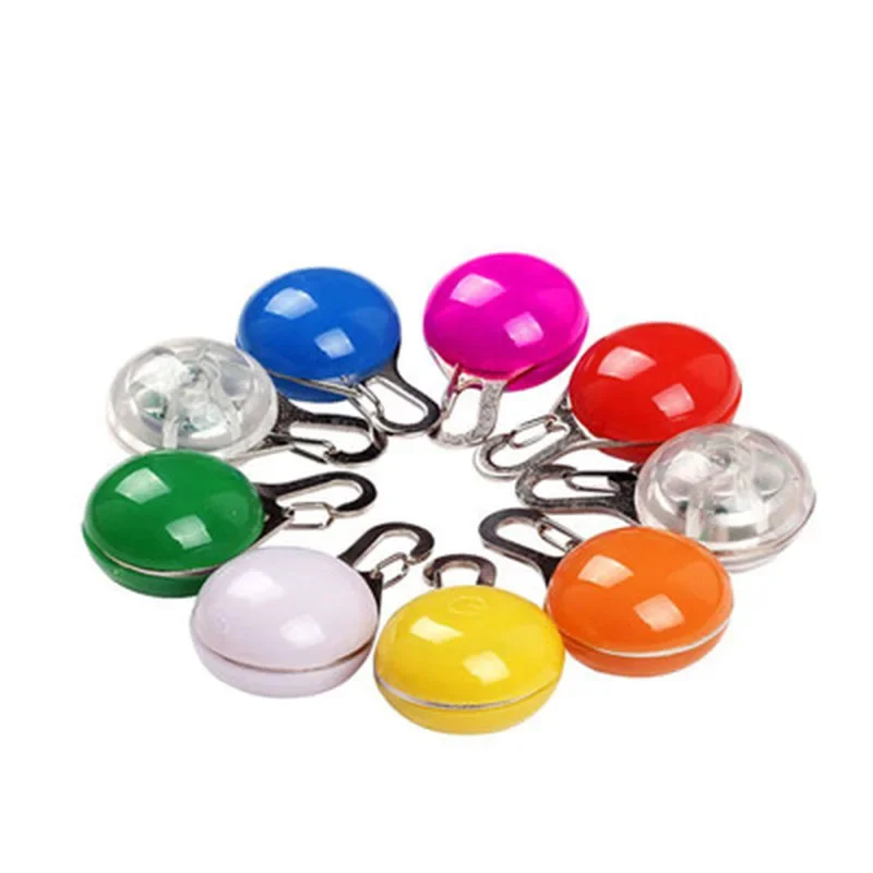 Collare per torcia a LED per animali domestici Sicurezza notturna Luci guida per cani e gatti Collana con ciondolo incandescente Collare luminoso per animali domestici SENZA BATTERIA