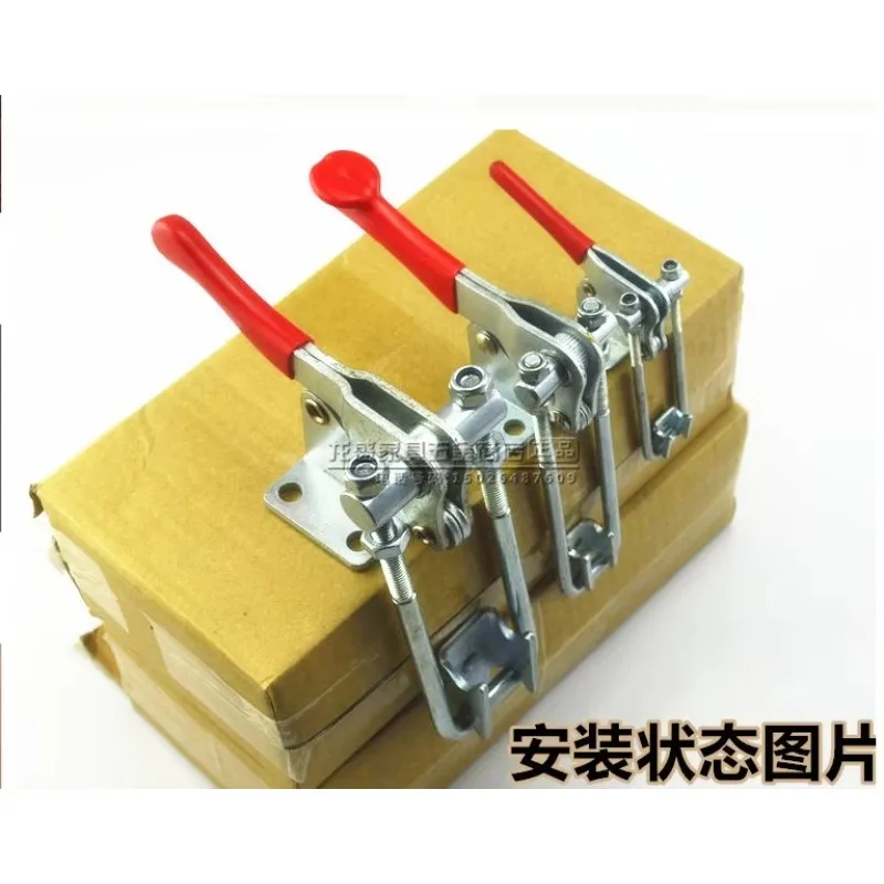 Pince de verrouillage de type loquet, presse rapide, fixation horizontale, robuste, durable, pinces de presse de travail de calcul, 40324, 334/344