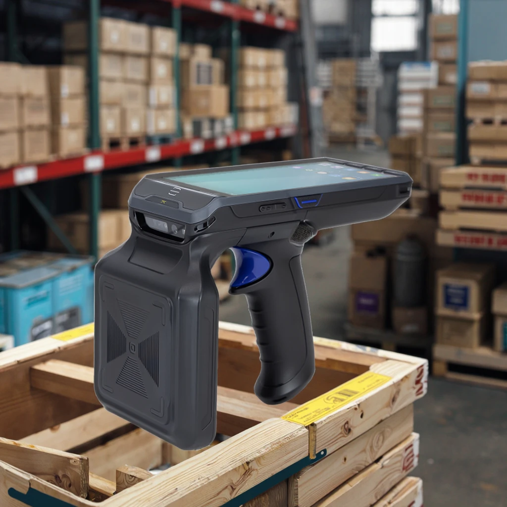 RFID TC55-UHF-2D PDA Pocket PC Mobile Data Terminal with 4+64GB Android 13 Bluetooth/WiFi 2G/3G/4G NFC for Warehouse Inventory
