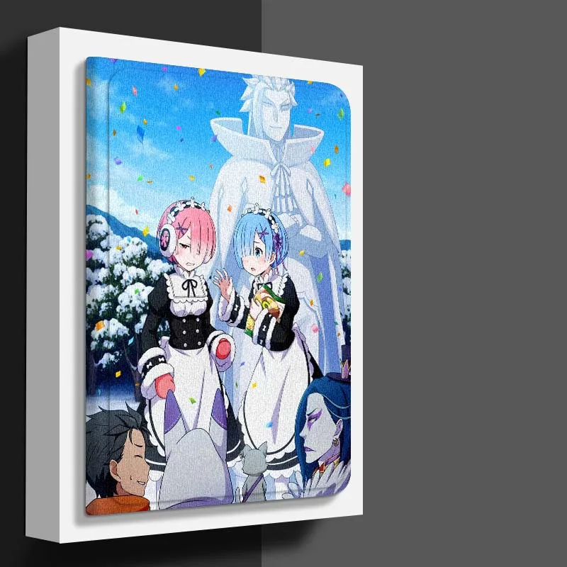 R-Re Z-ZEROS Anime Art Tablet Case For Honor Tab Pad 6 7 8 9 X8 V7 V8 X9 13 X8a X9a Pro 10 Magic GT GT2 10.1 13.3 Inch