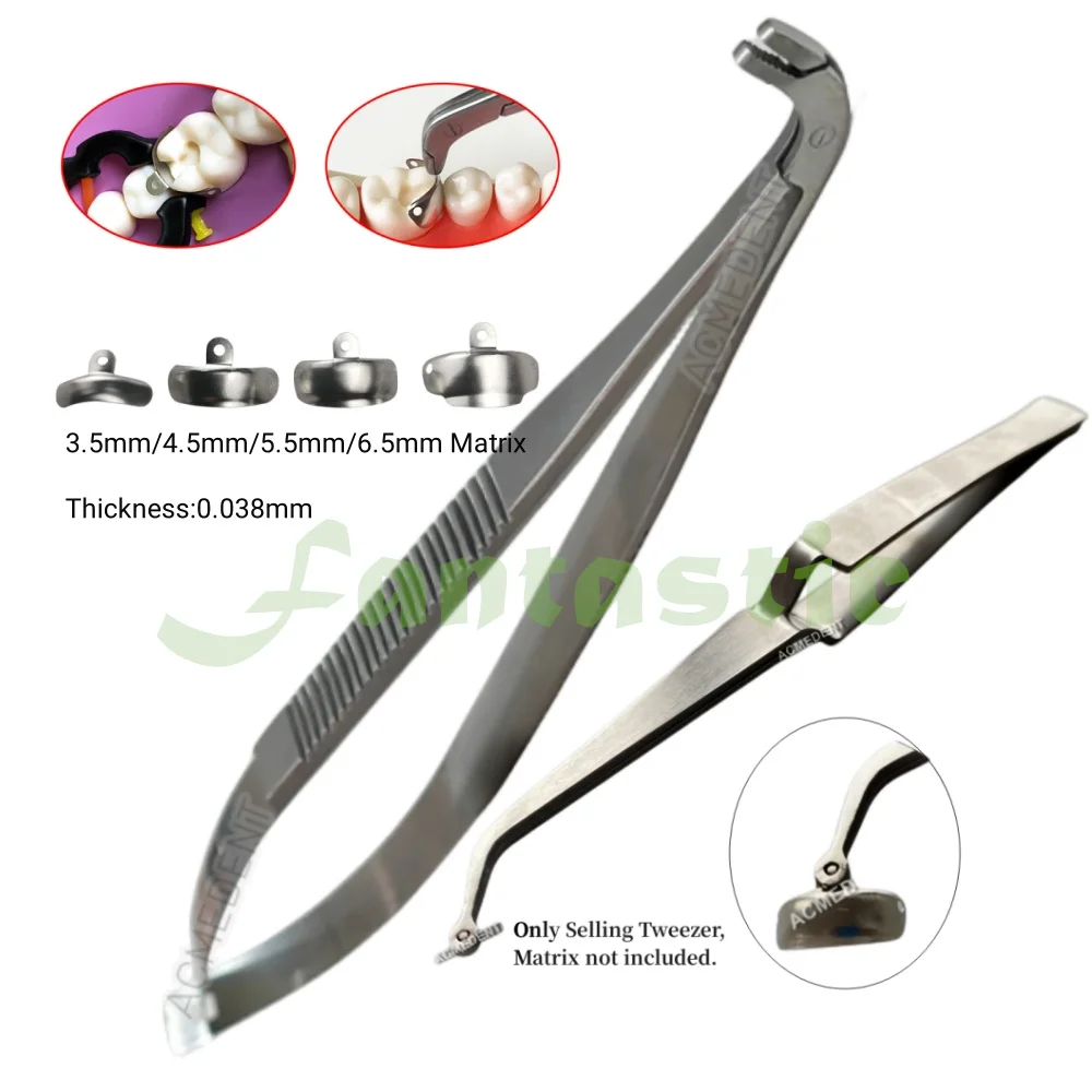 

Dental Instrument Matrix Bands Palodent V3 Style Sectional Contoured Matrices Matrix System Ring Holder Wedges Clamp Plier