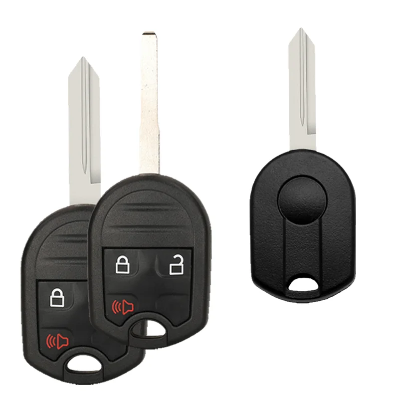 

3 4 5 Buttons Remote Car Key Shell Case For Ford Edge Explorer Ranger Expedition Mustang Escape Taurus Focus Fusion 2007-2015