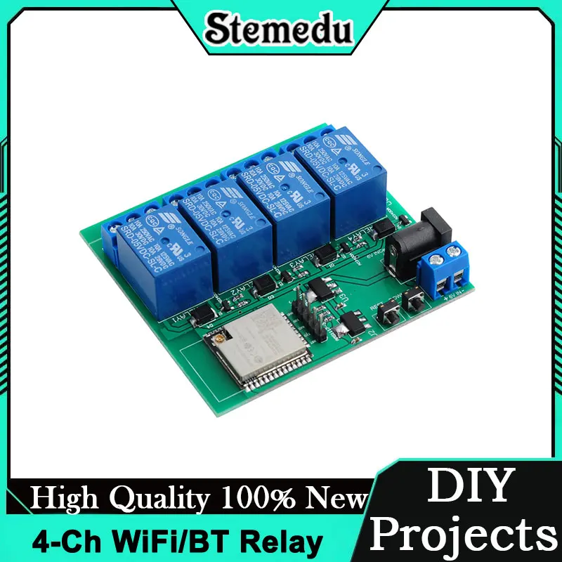 ESP32S 4-Channel Wi…