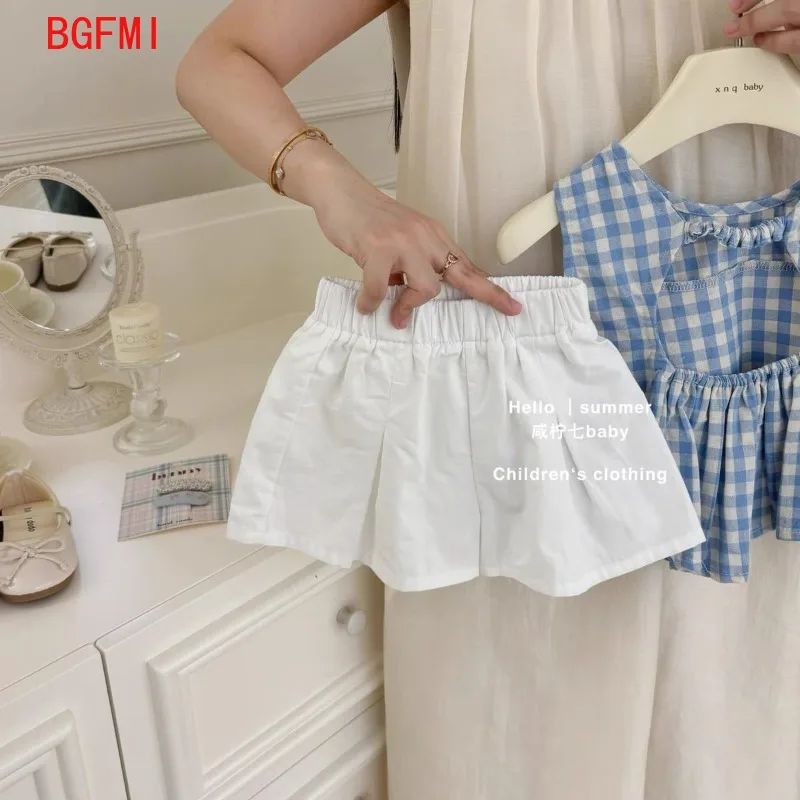 Girls' suit Children's clothing New summer shorts Two-piece set Baby vest Children's foreign style sleeveless suit 4