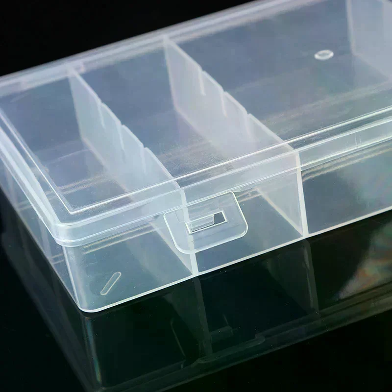5-Grid Classification Storage Box Plastic Earrings Jewelry Extension Display Eyelash Extension Holder Storage Box For Individual