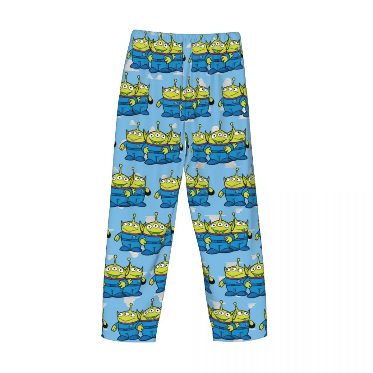 Custom Print Toy Story Aliens Pajama Pants for Men Animation New Sleep Sleepwear Bottoms with Pockets