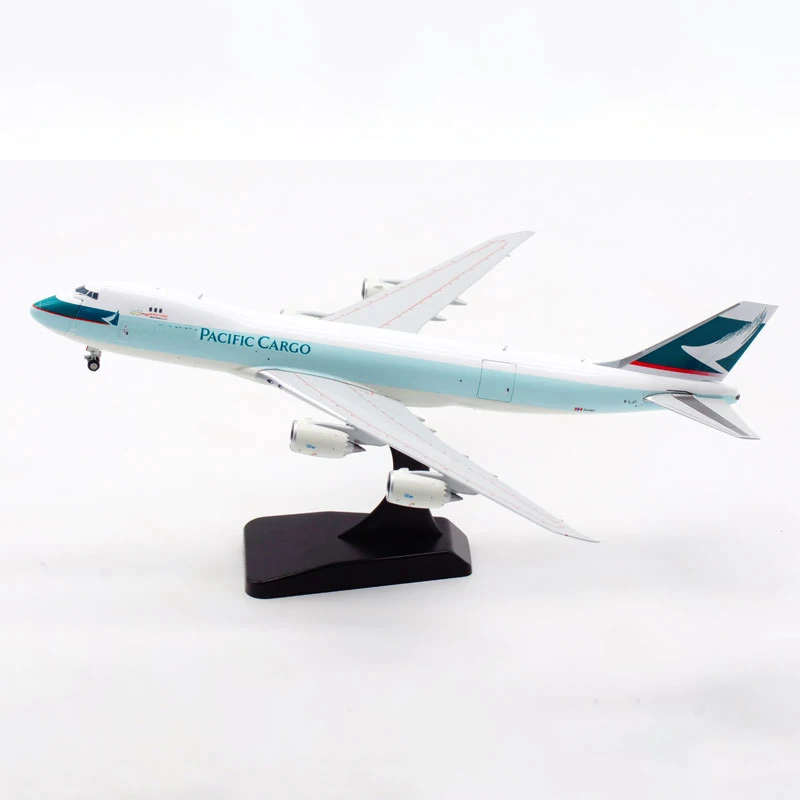 

Литая под давлением масштаб 1:400 EW4748005 Pacific 747-8F B747 B-LJA модель грузовика с открытой дверью для фанатов, коллекционный подарок