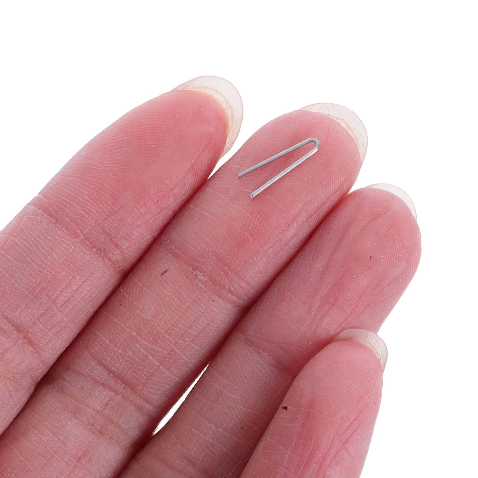 

100pcs U Shaped Hanging Burning Needle Kiln Glass Fusing Ceramic High Temp Jump Ring Hooks Diy Pendant Ornament Wires Nichrome