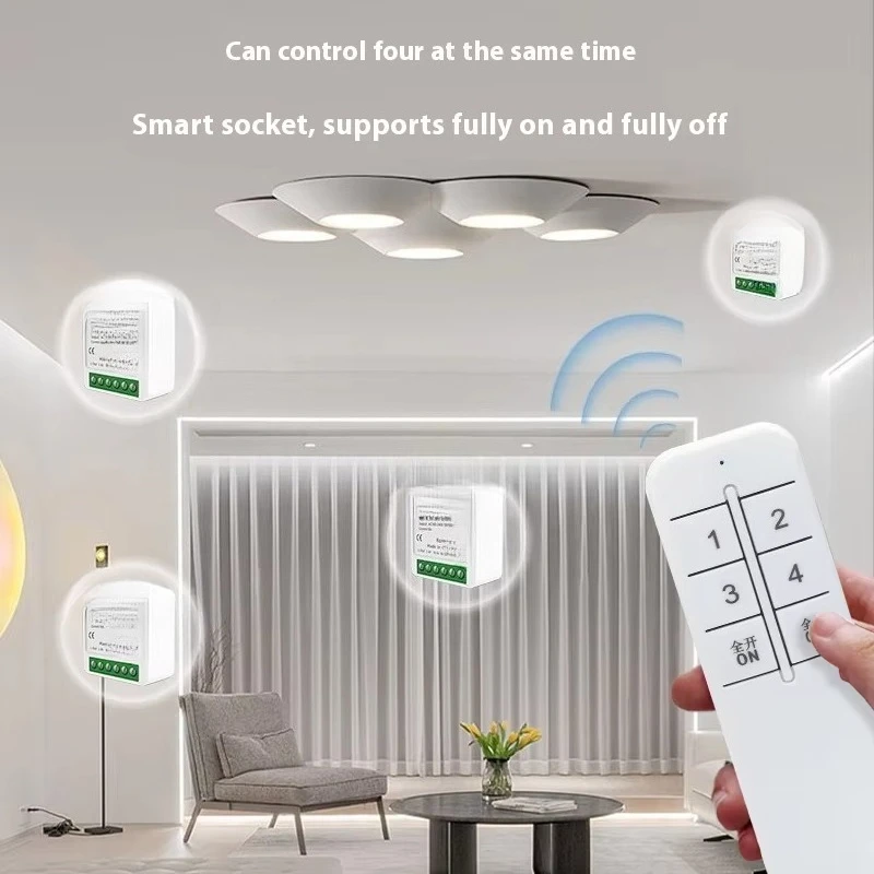 واي فاي مفتاح ذكي وحدة تحكم بالمؤقت اللاسلكية عن بعد مع التحكم الصوتي ماكس. 10A الحالي #4