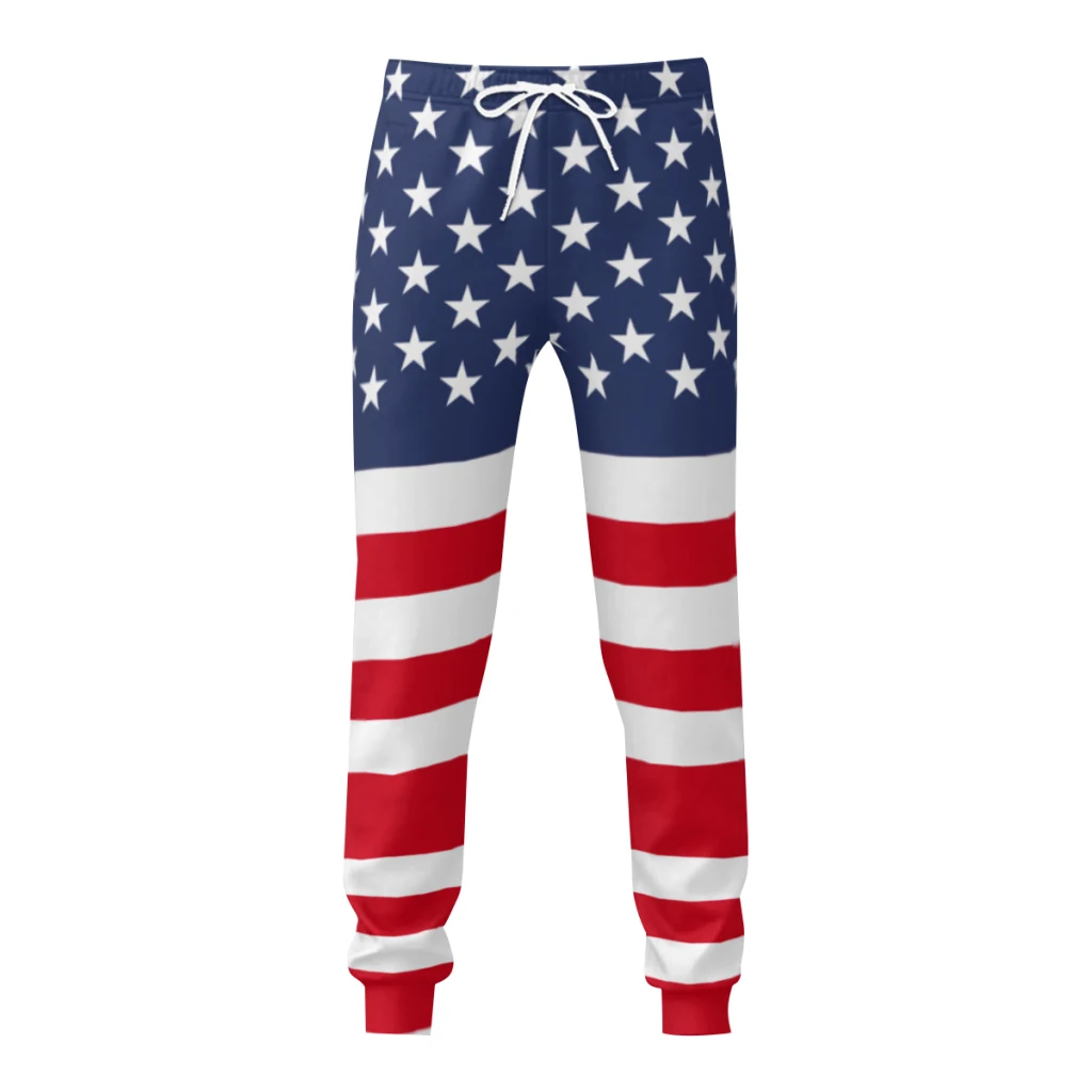 

United States usa Flag Mens Sweatpants with Pockets Joggers for Men Sports Casual Sweat Pants With Drawstring