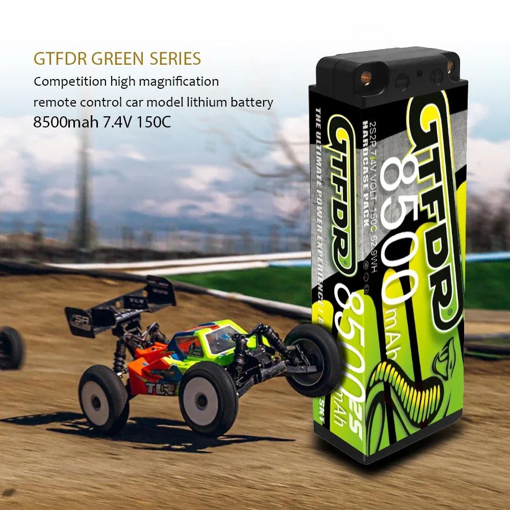 2S يبو بطارية 150C 7.4 فولت 5200 مللي أمبير 7200 مللي أمبير 8500 مللي أمبير 5 مللي متر HV T التوصيل ل RC سيارة قارب شاحنة الطائرة بدون طيار FPV Walkera QR X350 كوادكوبتر أجزاء #6