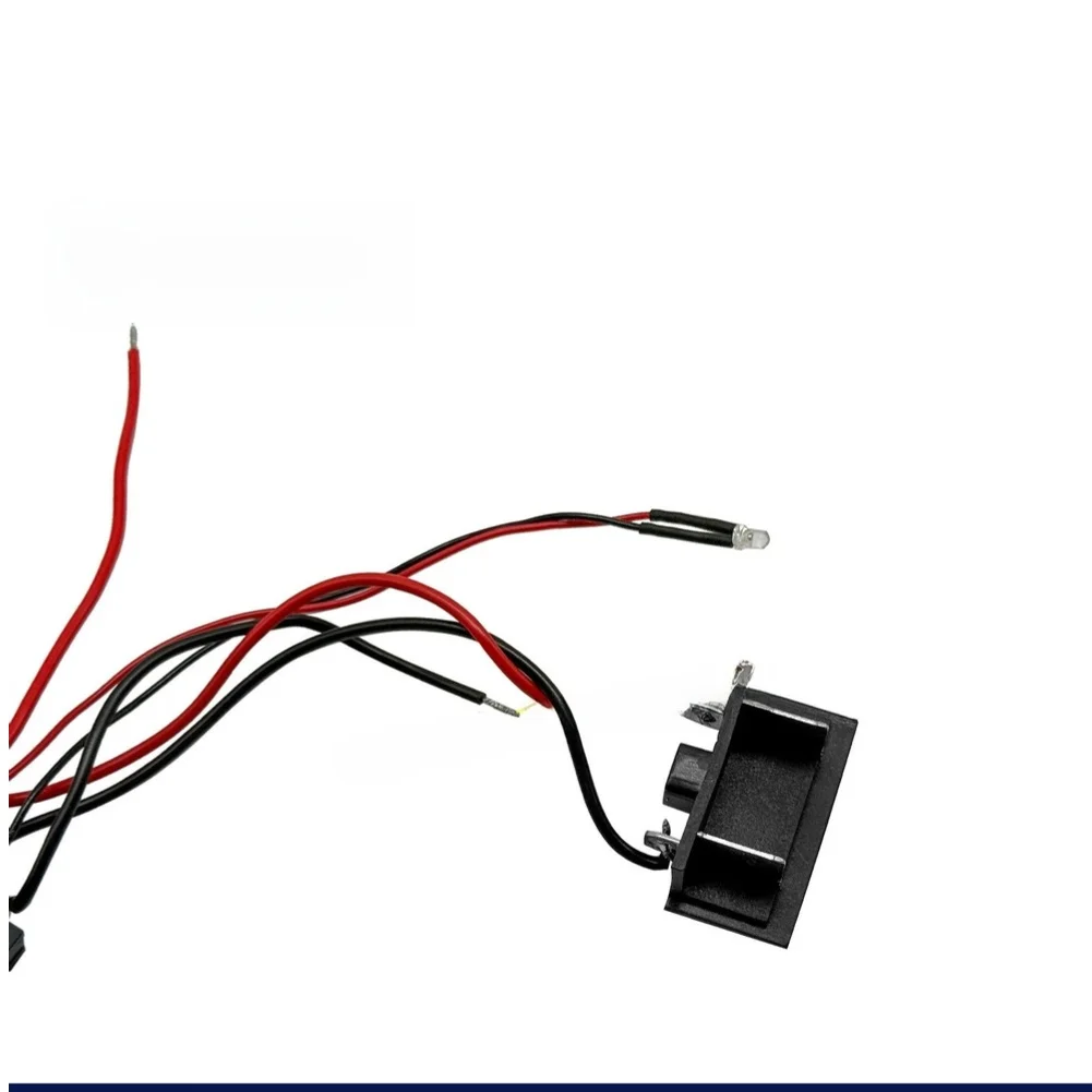21V Rated Ratchet Wrench Switch with LED Light Element Compatible For Dayi Style Ratchet Wrench Operational Standards