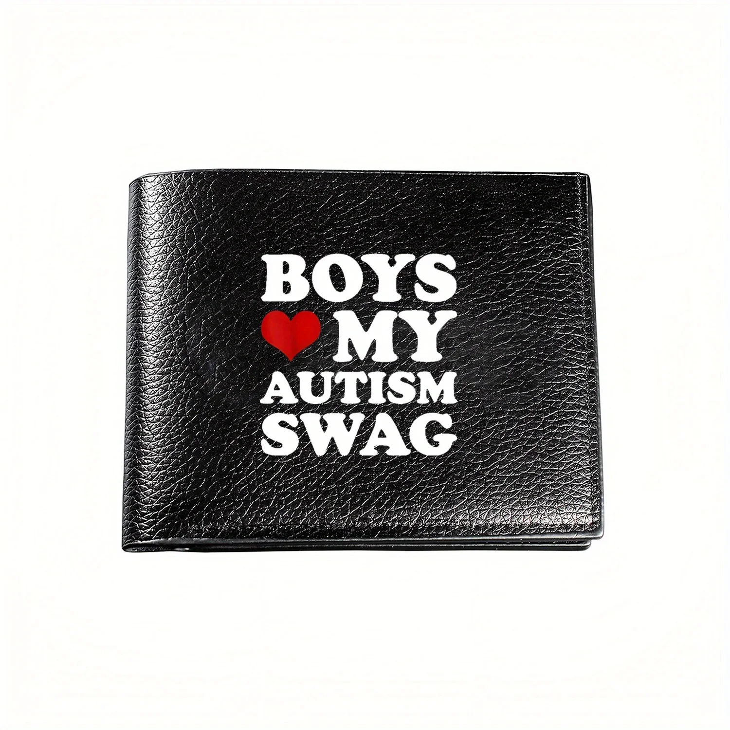 

Для мальчиков Love My Autism Swag Деловые мужские повседневные элегантные простые практичные качественные кошельки Стильный принт Графика Креативное Рождество