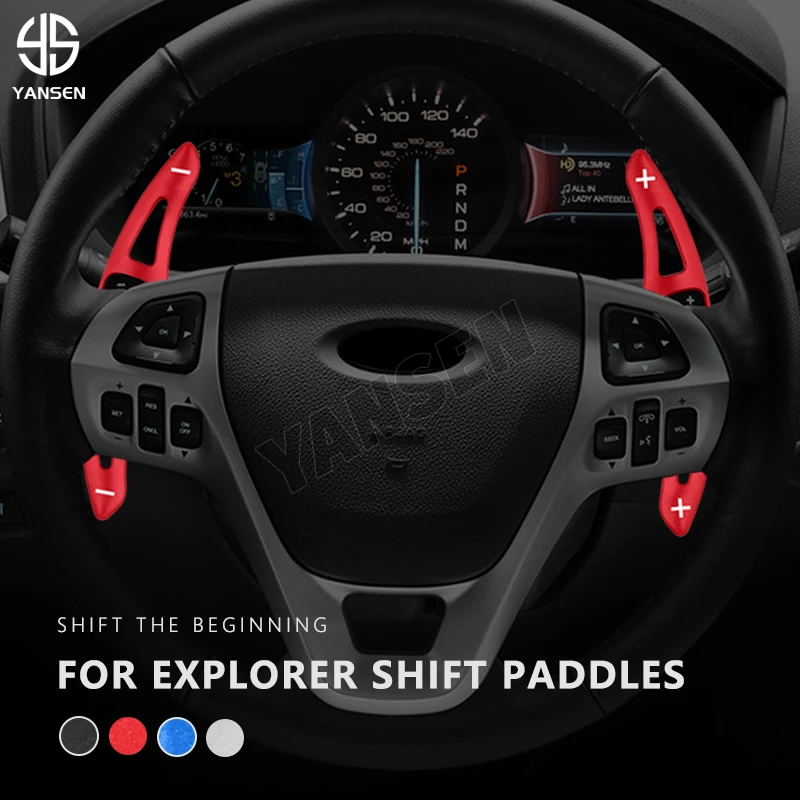 

Paddle Shift For Ford Explorer 2013-2018 for Taurus SHO 2013 2014 Aluminum Alloy Car Steering Wheel Gear Extension