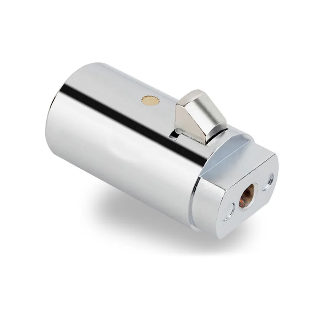 High Security Tubular Plug Cylinder Lock Vending Machines Replacement Parts Chrome for Candy Snack