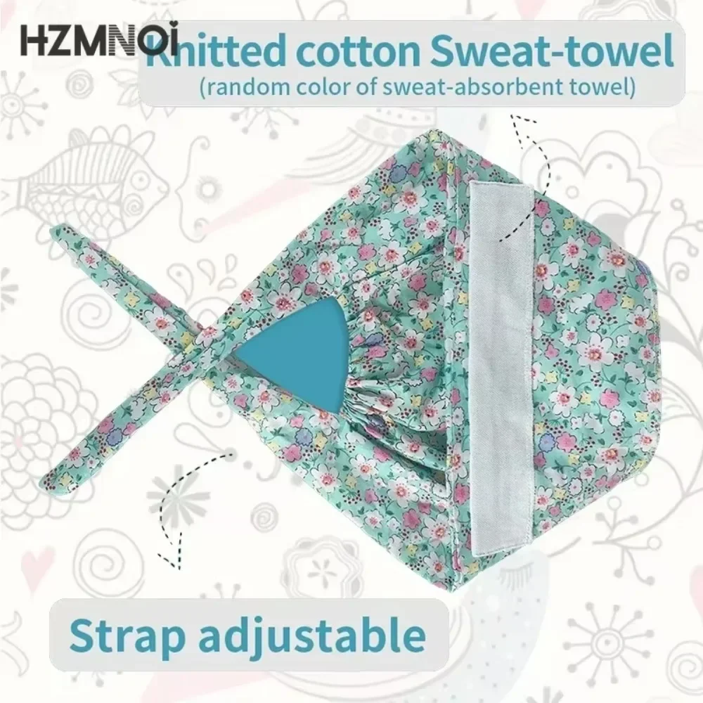 Unisex Surgicals Cap Pure Cotton Nurse Scrubs Hat Nursing Hat Dental Lab Beauty Salon Clinic Work Hat Medical Accessories Caps