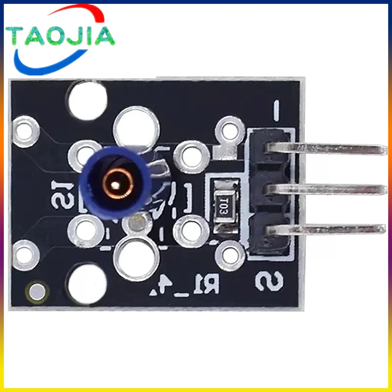 10PCS 3pin KY-002 SW-18015P Shock Vibration Switch Sensor Module for arduino Diy Kit