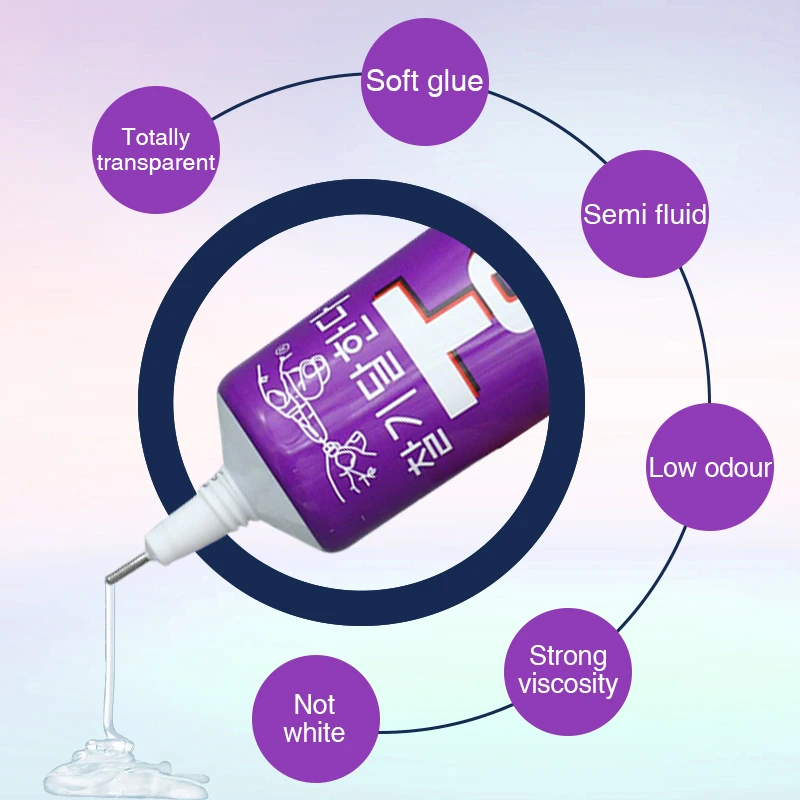 T9000 Glue Korea Building Block Glue Transparent Powerful Adhesive Multi-purpose Fixing Block Toy Repair Plastic Model DIY Craft