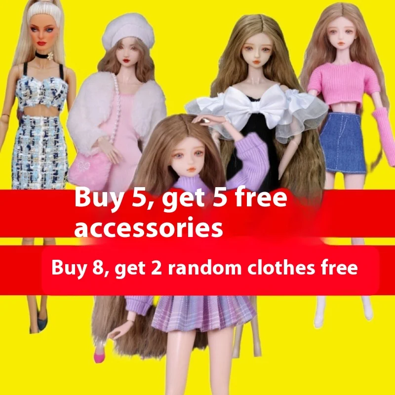 

Лидер продаж 30 см кукла для Bjd тряпичная кукла аксессуары одежда модные брюки юбка принцессы несколько типов вариантов одежды без куклы