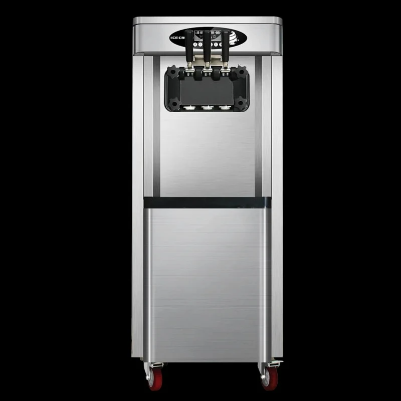 3 Flavors Automatic Soft Serve Commercial Ice Cream Machine Italian Gelato Making Ice Cream  Maquina De Helados