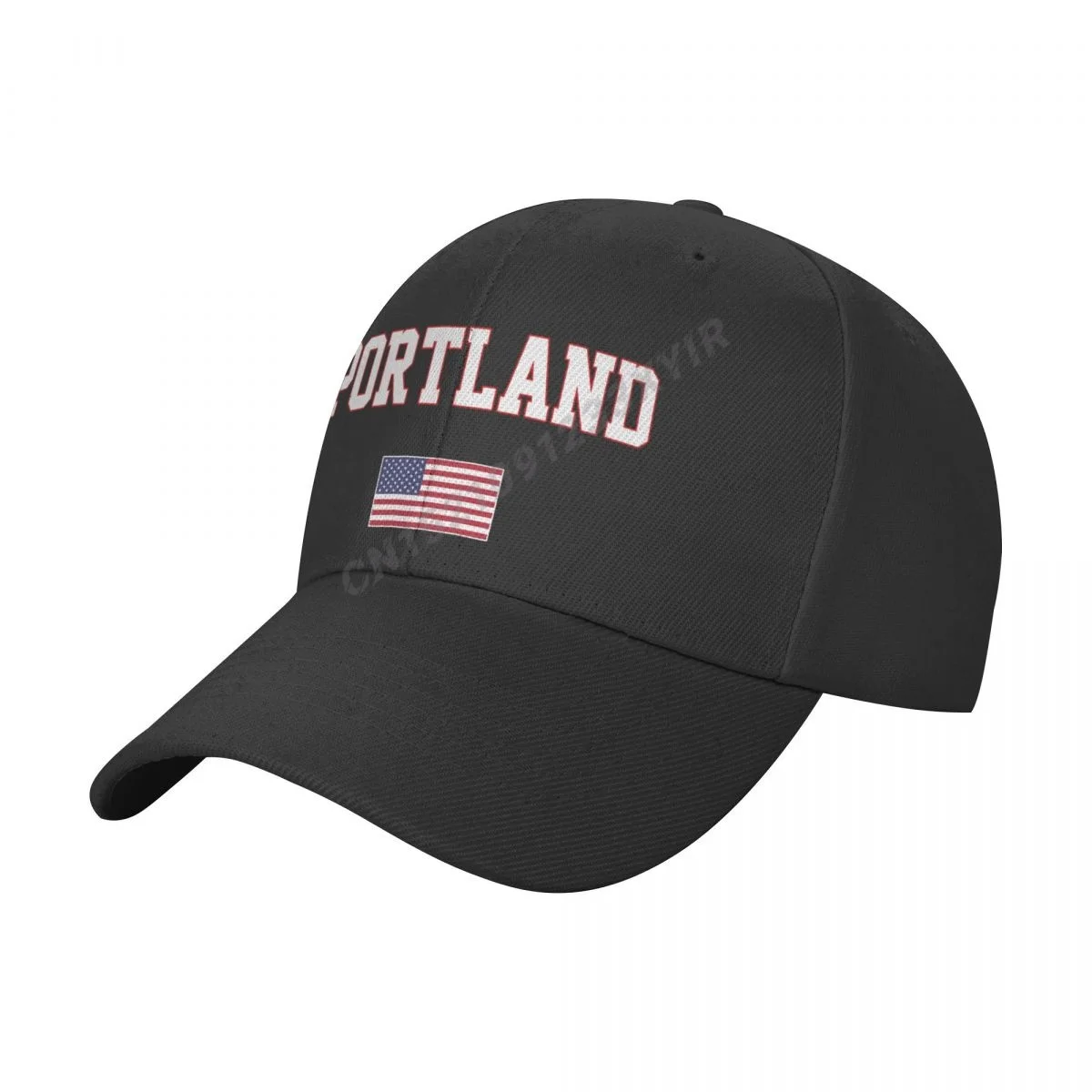 

Baseball Cap Portland America Flag USA United States City Wild Sun Shade Peaked Adjustable Outdoor Caps