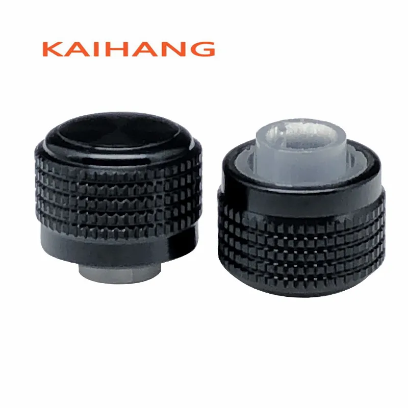 1PCS 14x12.5mm Aluminum Alloy Knob Vehicle Mounted Radio Band Adjustment Knob Sonata 9th Generation Car DVD Yaesu Mobile Radio