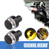 12v Cnc Turn Signals Motorcycle Led Handle Blinker For Indian Scout Bobber Suzuki Boulevard M109r R6 Yamaha Yzf R125
